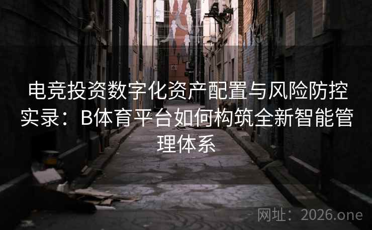 电竞投资数字化资产配置与风险防控实录:B体育平台如何构筑全新智能管理体系