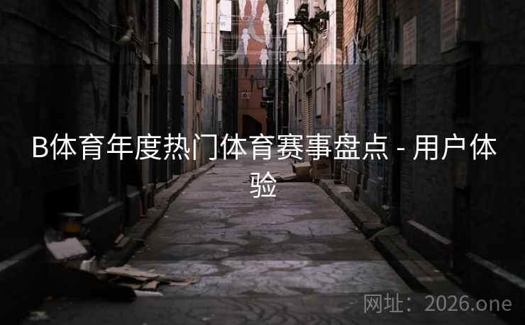 B体育年度热门体育赛事盘点 - 用户体验