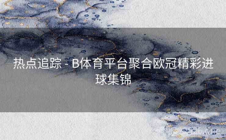 热点追踪 - B体育平台聚合欧冠精彩进球集锦